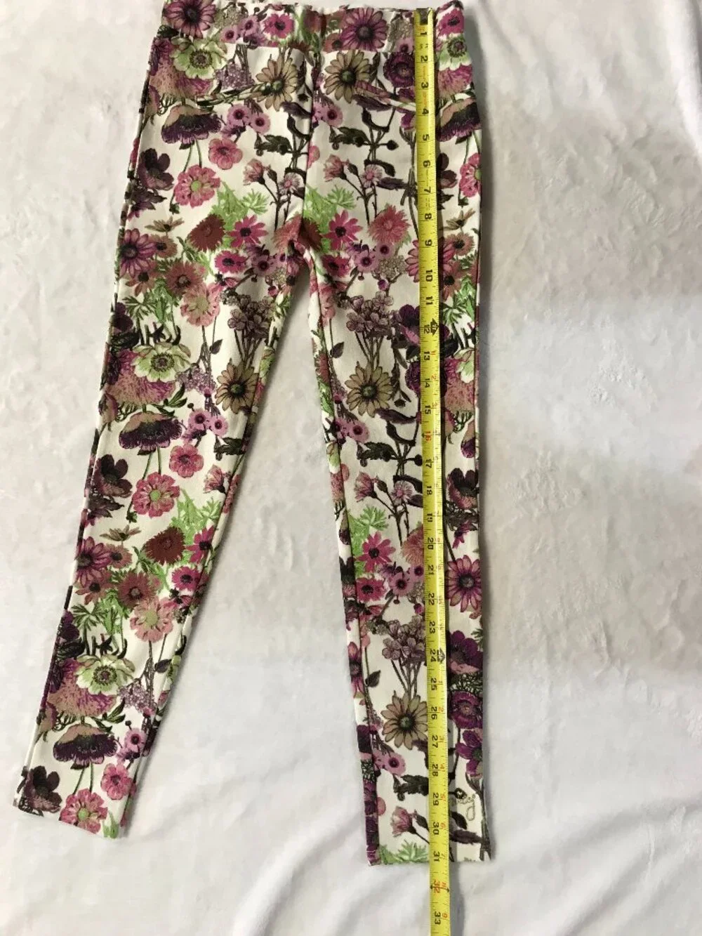 NWT Juicy Couture Girls 2-Piece Pink Textured Top & Floral Leggings Set Size 12